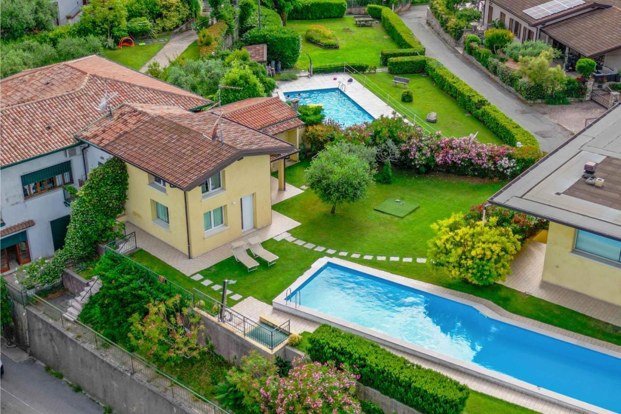 Piscina Panoramica - La Casa Volante Βίλα Soiano Del Lago Εξωτερικό φωτογραφία